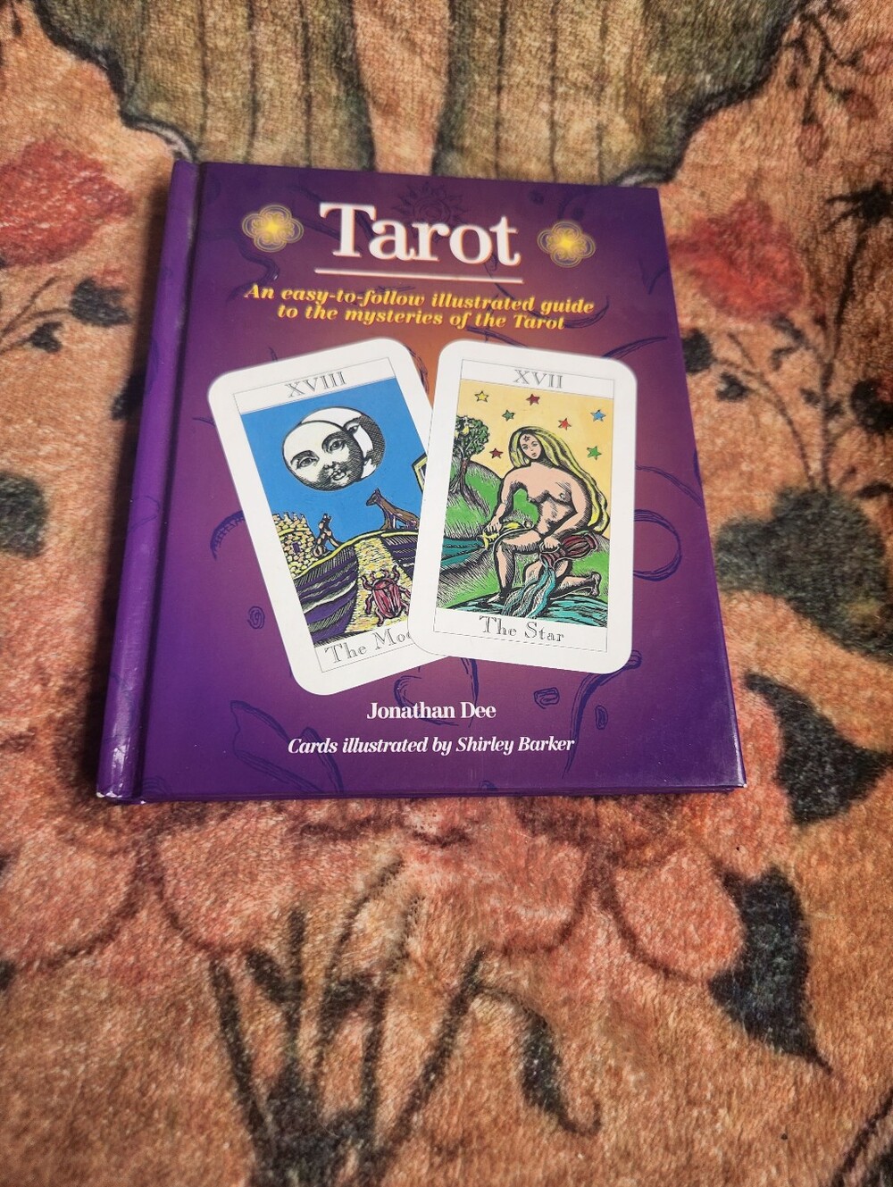 hardcover book titled Tarot An Illustrated Small